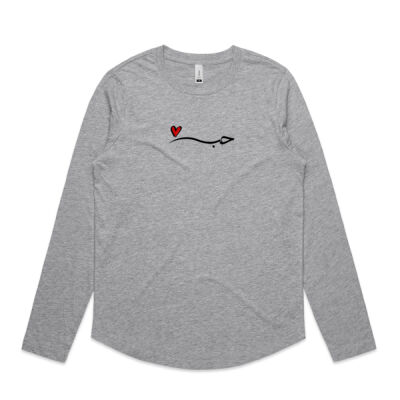 Hubb (Love) Women's Longsleeve Tee Thumbnail