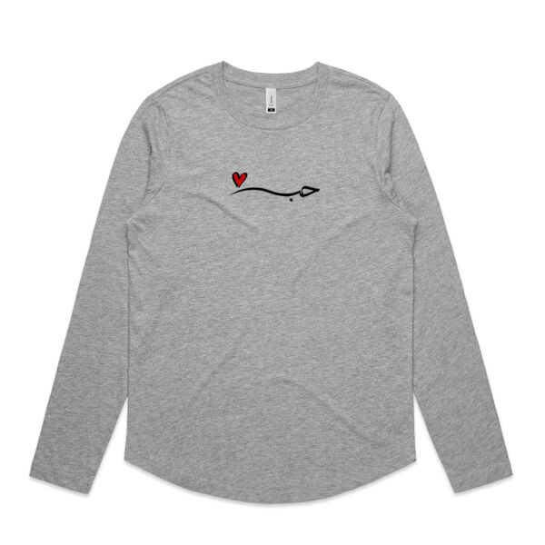 Hubb (Love) Women's Longsleeve Tee Thumbnail